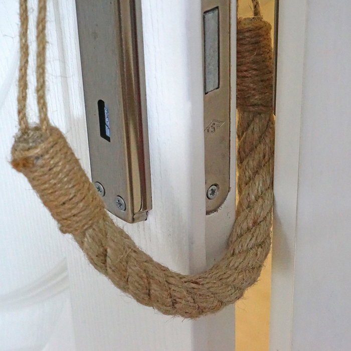 Aberto Design Boruraf253 Tope de Puerta de Lino Mimbre Aberto Design Boruraf253 Tope de Puerta de Lino Mimbre